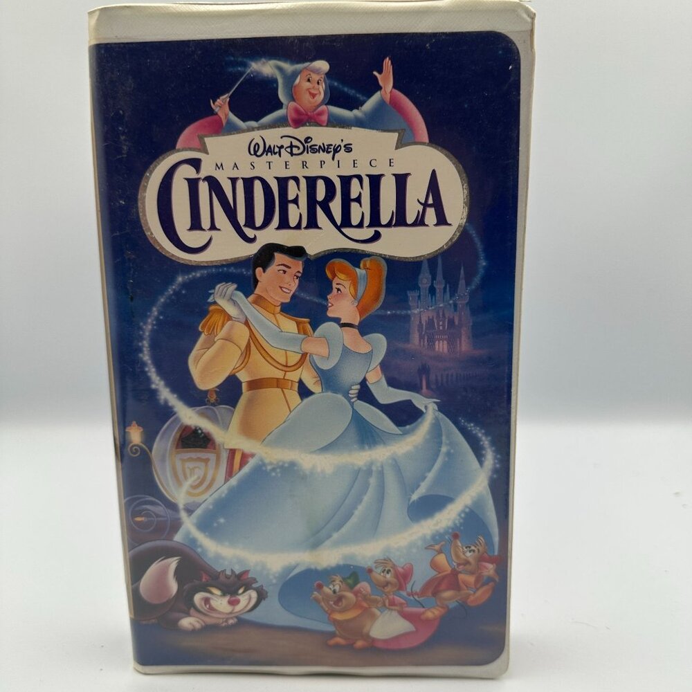 Walt Disneys Cinderella VHS 1994 Masterpiece Edition Animated Classic Fairytale
